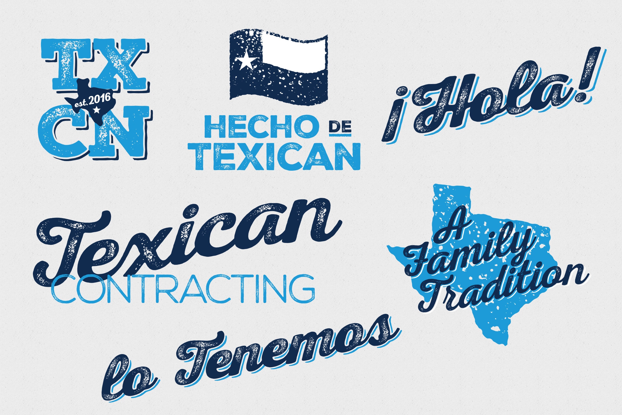 San Antonio Design Texican Logo ID