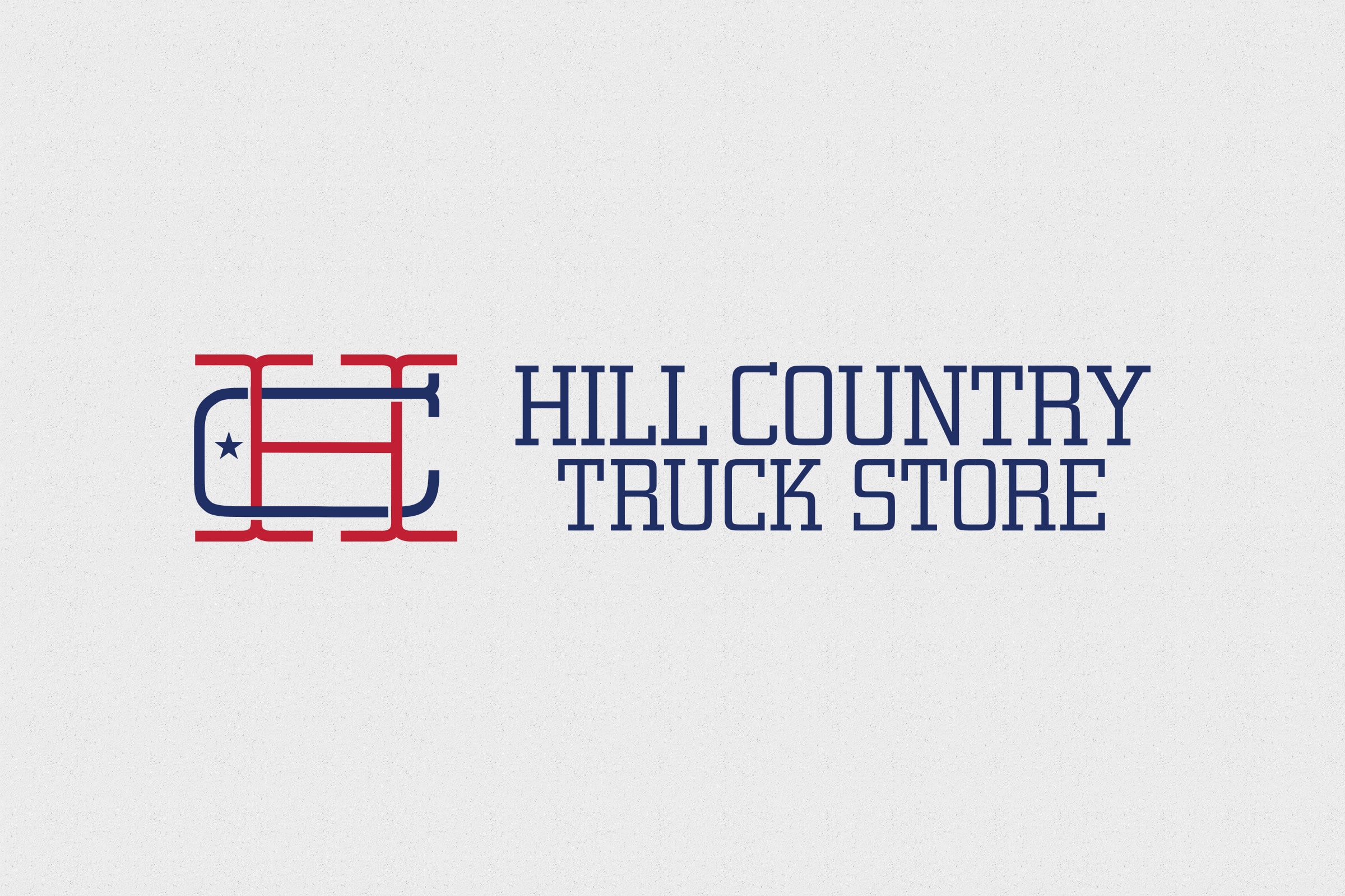 San Antonio Design Hill Country Truck Store Logo